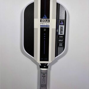 JOOLA Pro IV Hyperion White and Black Pickleball Paddle